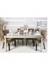 Odessa Mirrored Dining Table 180W